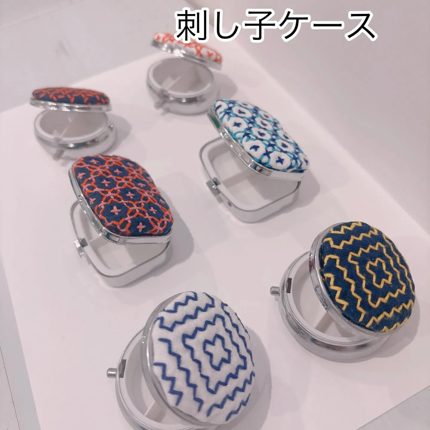 刺し子製品たくさん誕生しております😌