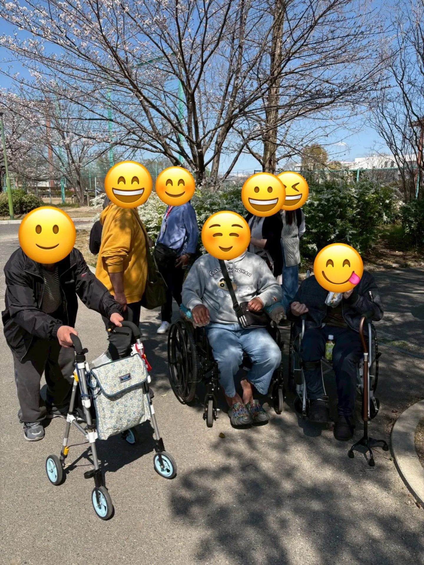 アンセムナゴヤの3月のレクレーションはお花見&ランチ会へ行っ...